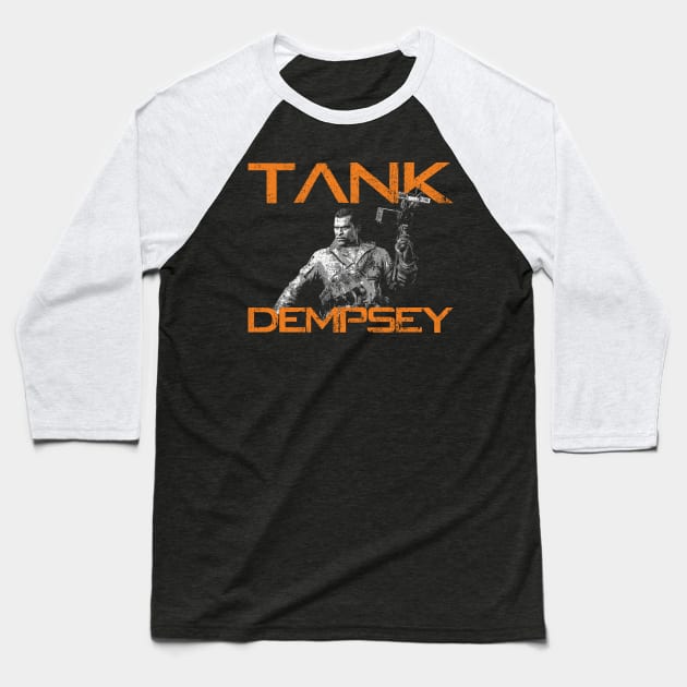 Tank Dempsey Baseball T-Shirt by huckblade